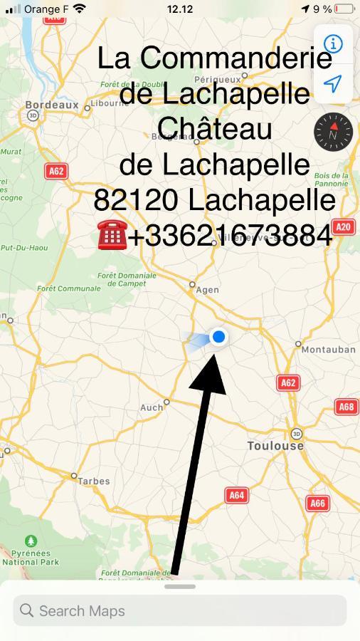 B&B La Commanderie De Lachapelle Lachapelle  Eksteriør bilde